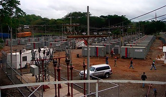 2009 60MW RENTAL POWER PLANT , COSTA RICA