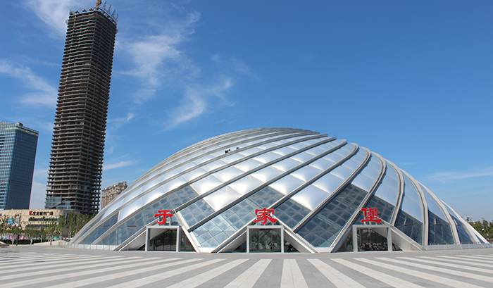 2015 TIANJIN HIGH SPEED TRAIN STATION, CHINA